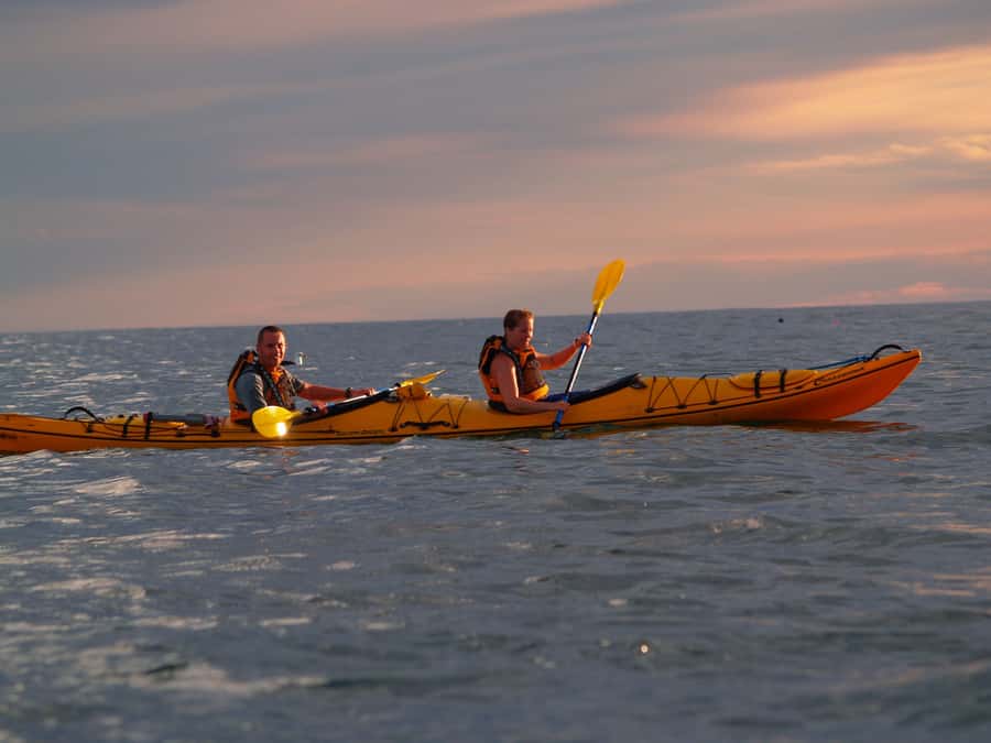 Kaikoura: Sunset Evening Kayaking Tour - Getting ready with Kaikoura Kayaks