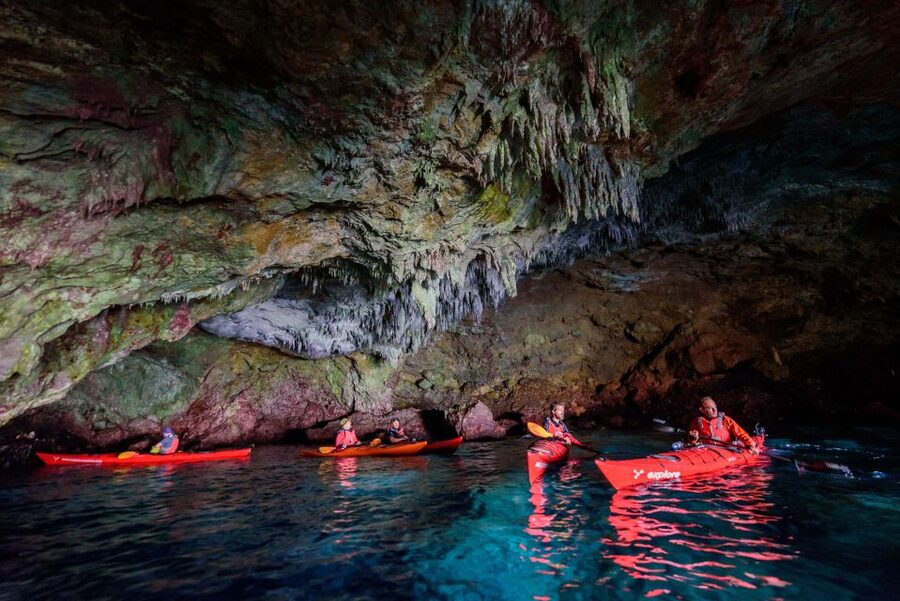 Kardamyli: Sea Kayaking With Lunch - Booking, weather, and cancellation details