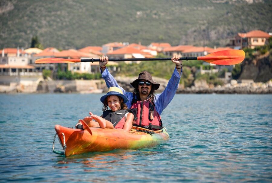 Kardamyli: Sea Kayaking With Lunch - A gentle paddle along the Messinian coast