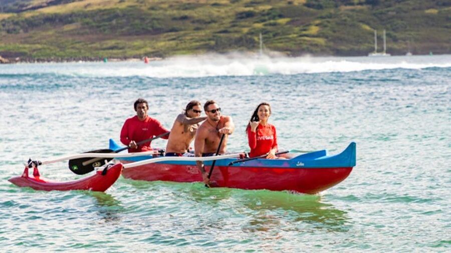 Kauai: Outrigger Canoe Surfing - The guide makes the difference