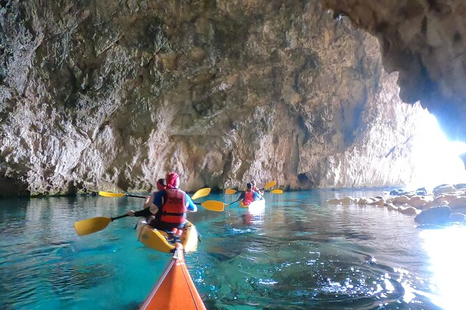 Kayak And Snorkel Excursion in Jávea. Portitxol - Granadella - A private outing with practical guides