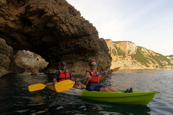 Kayak And Snorkel Excursion in Jávea. Portitxol - Granadella - Paddling toward caves and quiet beaches