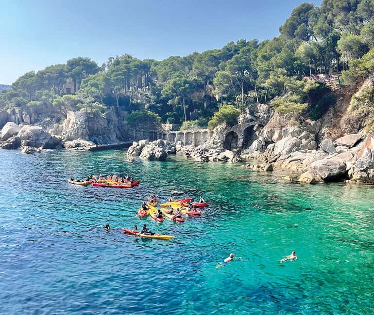 Kayak and Snorkel in Playa de Aro, Costa Brava - Starting at Cavall Bernat in Platja d’Aro