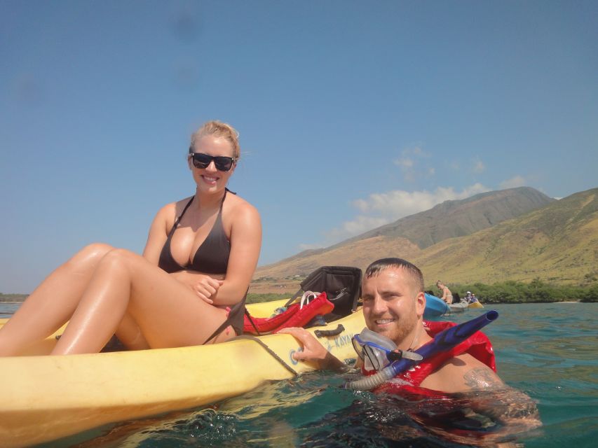 Kayak and Snorkel West Maui at Olowalu - Whale watching from December through May