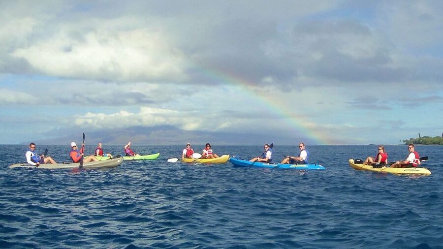 Kayak and Snorkel West Maui at Olowalu - Kayaking along West Maui’s shoreline