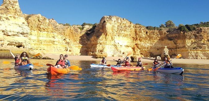 Kayak Benagil Cave with 1st kayak tour company - Timing, meeting point, and value