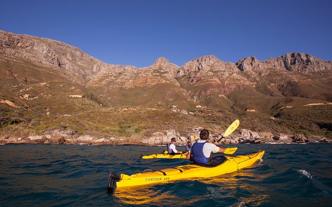 Kayak Chapman's Peak and Karbonkelberg in Hout Bay - Getting fitted at Hout Bay Boatyard