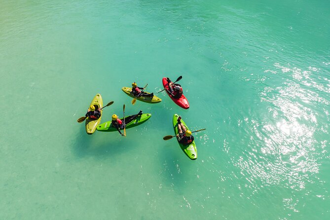 Kayak Course on Soca River - Learning the basics before meeting the rapids