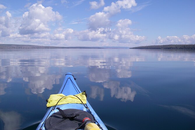 Kayak Day Paddle on Yellowstone Lake - How Much Work Is the Paddle?