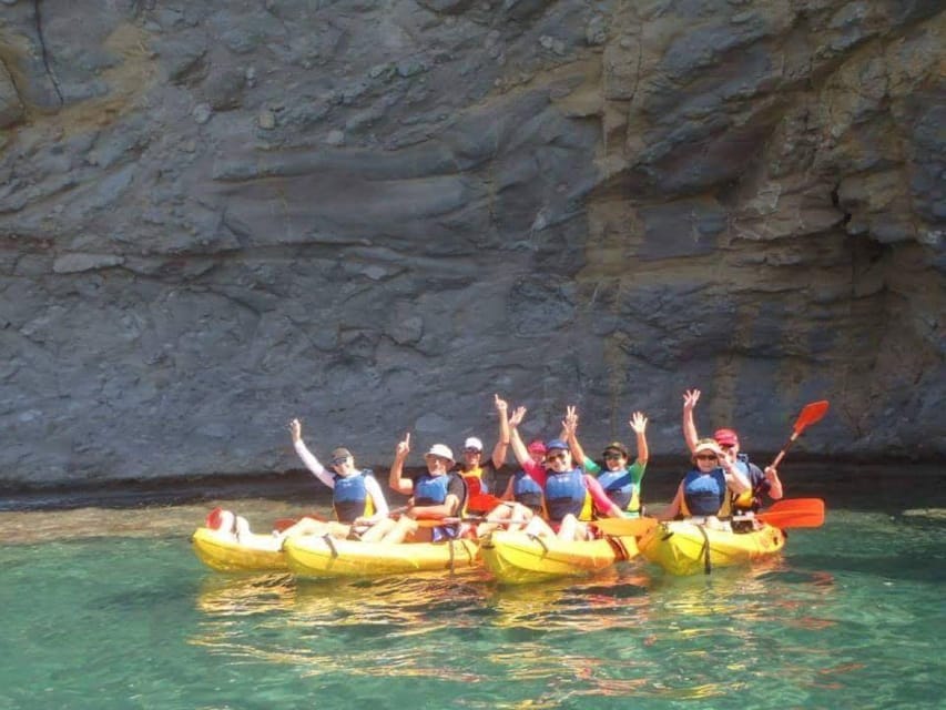 Kayak de Villajoyosa a Benidorm, El Aguilo - Cala Racó de Conill and the First Coastal Views