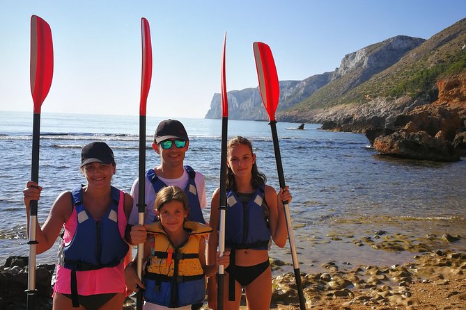 Kayak Dénia "Cova Tallada" + Snorkeling + Speleology - Who will enjoy this experience most