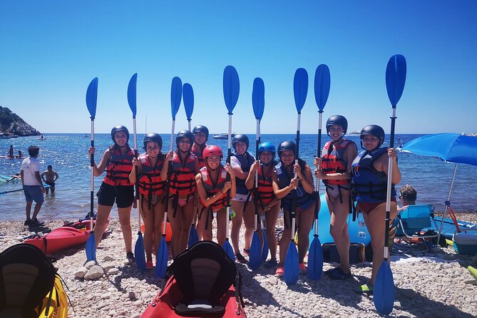 Kayak excursion to Cova dels Coloms from Platja Mascarat - Key points at a glance