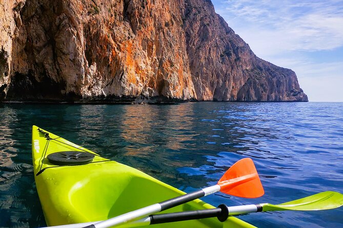 Kayak excursion to Cova dels Coloms from Platja Mascarat - What to bring for a smoother outing
