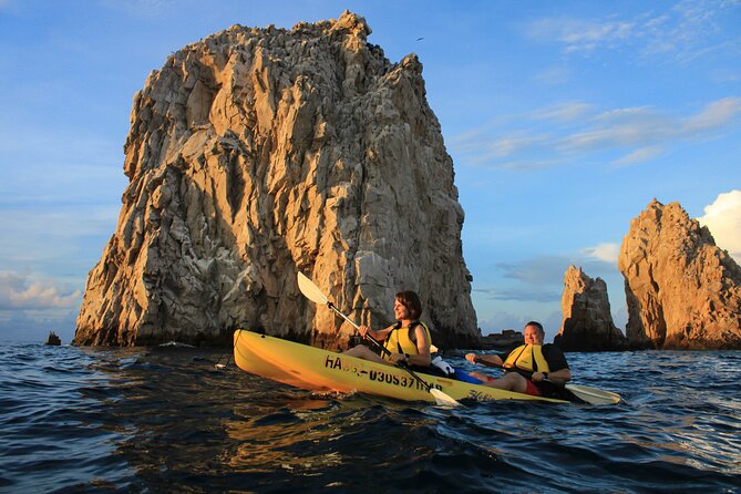 Kayak Expedition to the Arch of Cabo San Lucas, Lovers Beach & Snorkel - Pelican Rock snorkeling: the strongest part of the trip