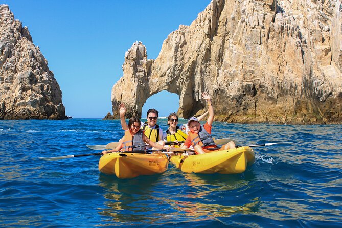 Kayak Expedition to the Arch of Cabo San Lucas, Lovers Beach & Snorkel - El Arco and the sea lions