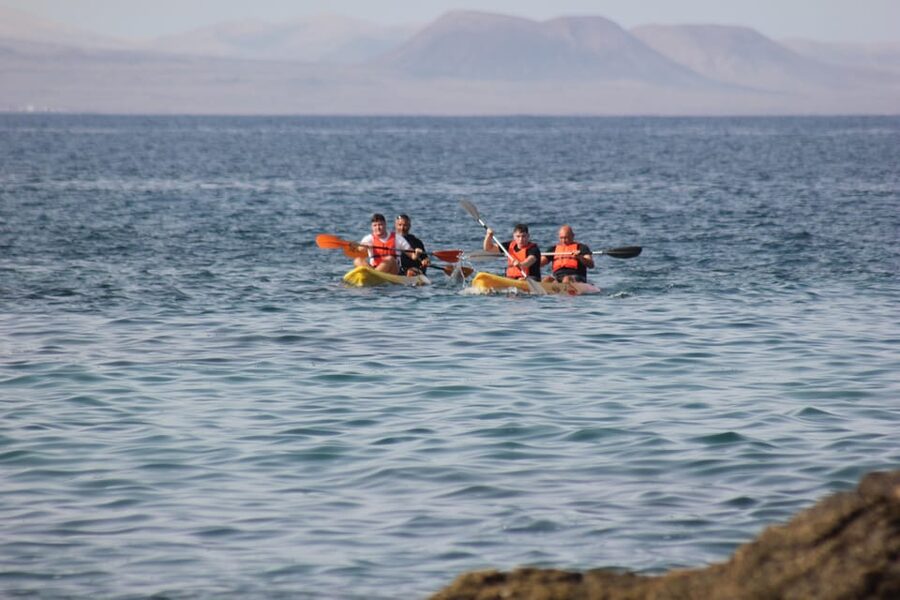 Kayak Experience in Playa Blanca - A Calm Start at Playa Blanca Harbour