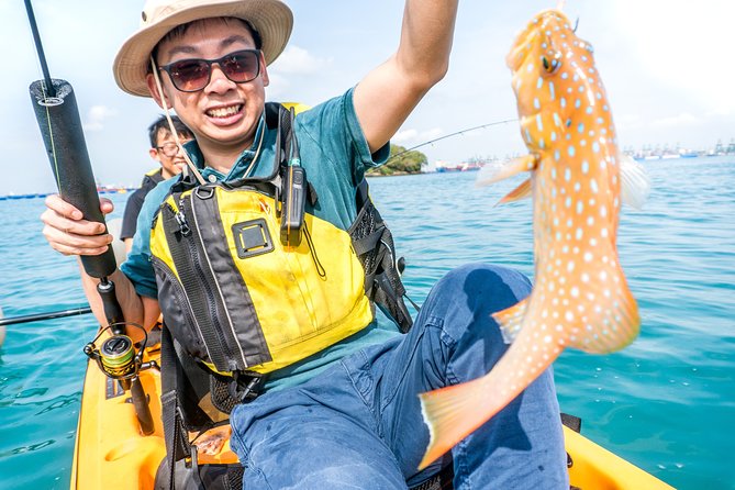 Kayak Fishing in Singapore, Sentosa, East Coast: Day, Sunset & Night Adventures - Changi, Pulau Ubin, and the eastern route
