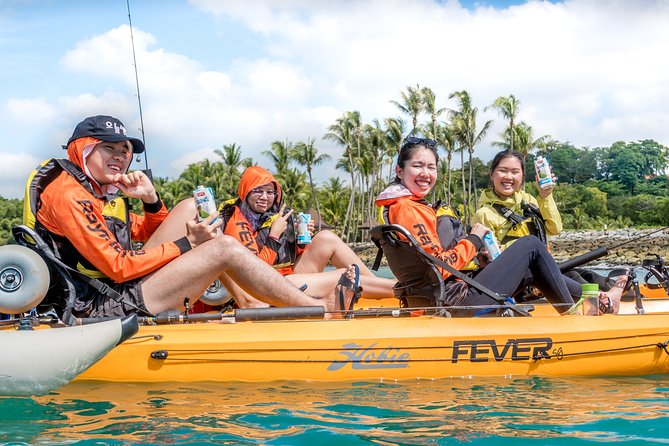 Kayak Fishing in Singapore, Sentosa, East Coast: Day, Sunset & Night Adventures - What the four hours feel like