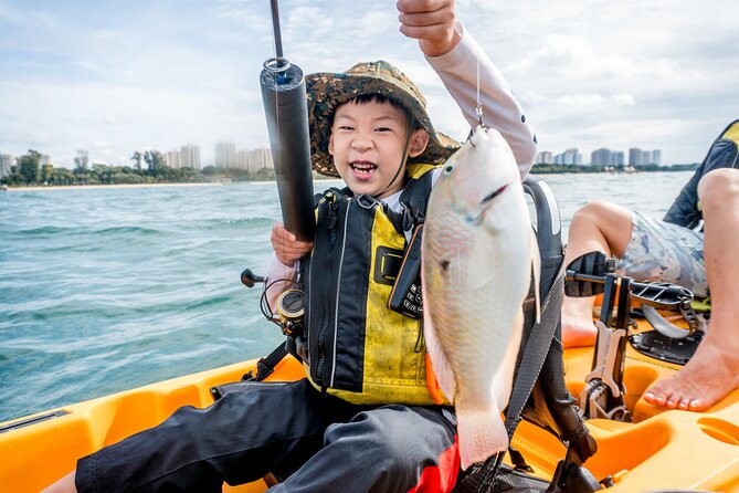 Kayak Fishing in Singapore, Sentosa, East Coast: Day, Sunset & Night Adventures - Price, group size, and what you receive