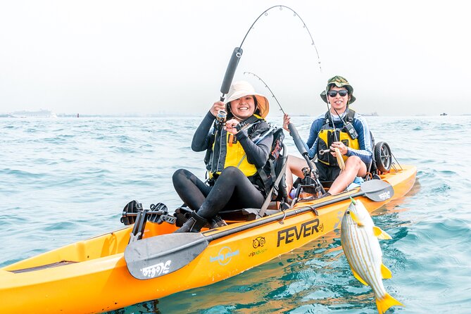 Kayak Fishing in Singapore, Sentosa, East Coast: Day, Sunset & Night Adventures - Heat, weather, and cancellation rules