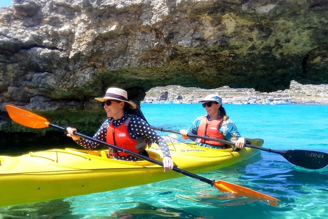 Kayak Gozo and Comino Guided Kayak Adventure - Blue Lagoon, seen without making it the whole day