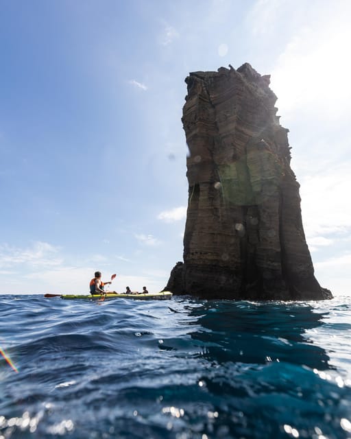 Kayak Guided Tour: Vila Franca do Campo Islet - Starting at the marina in Vila Franca do Campo