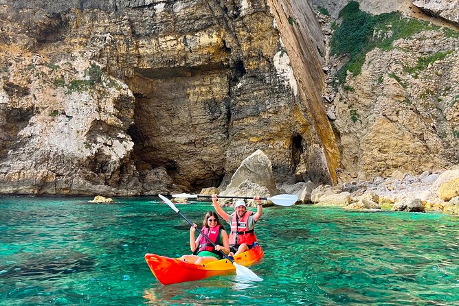 Kayak Paradise: Cala Portixol Snorkel, Cave & Cliff Jumping Tour - Is $60.49 good value?
