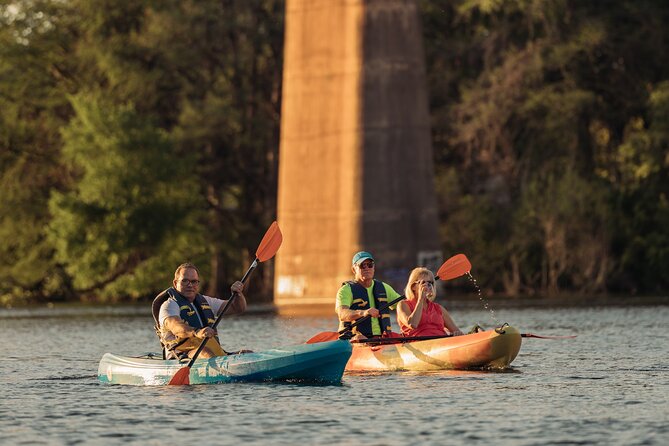 Kayak Rentals on Lady Bird Lake - The Congress Avenue Bat Bridge from the lake
