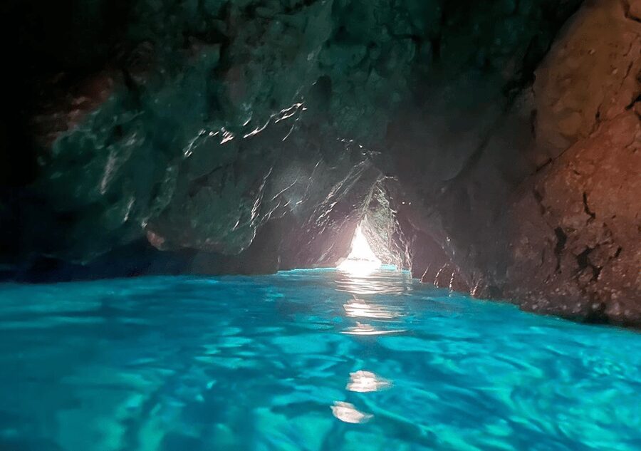 kayak route in granadella javea cave llop marí,cala en caló - Who will enjoy this most?