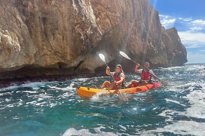 Kayak route through Cala Granadella - Group size, guide support, and comfort