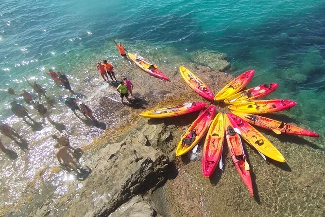 Kayak routes through the Coves of Villajoyosa - Starting near Villajoyosa, not Benidorm