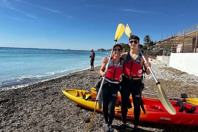 Kayak routes through the Coves of Villajoyosa - Paddling past Villajoyosa’s coves and cliffs