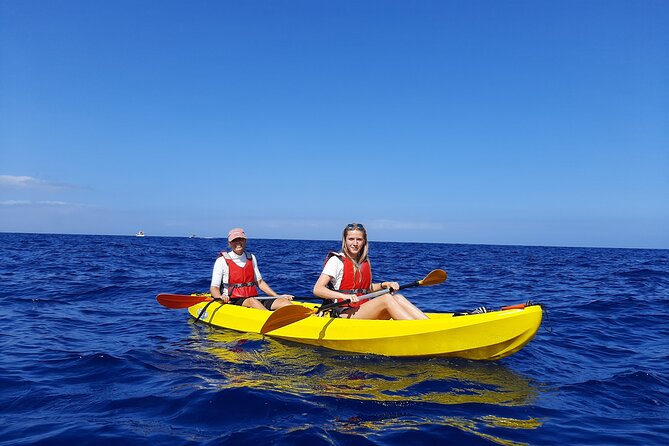 Kayak Safari with Dolphin and Turtle Watching in Guaza - Paddling beside the Guaza cliffs