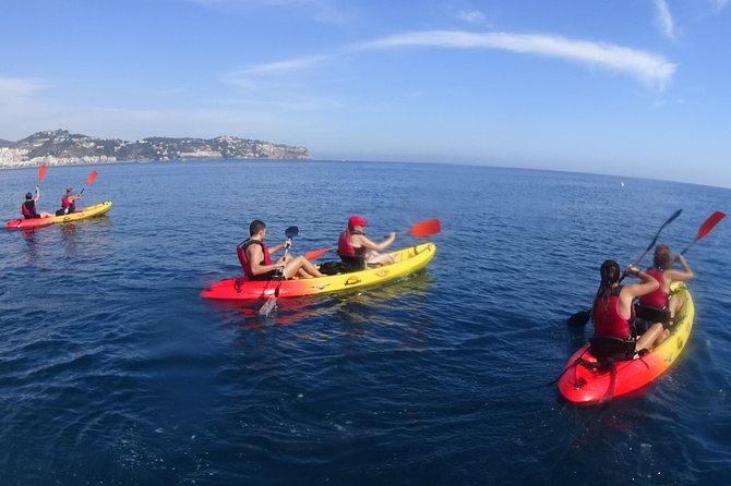 Kayak & Snorkel Tour in Cerro Gordo Natural Park, La Herradura - Sea caves, beaches, and close views of the cliffs