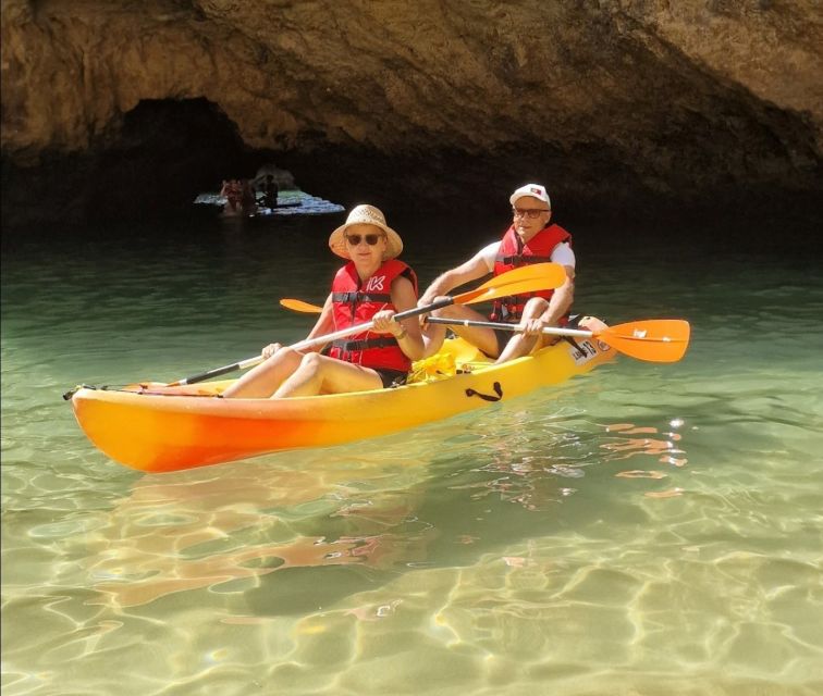 Kayak tour Albufeira. - Setting out from the Kayak Spot near the sand