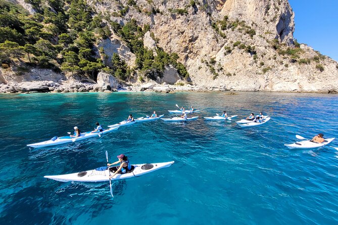 Kayak tour in Capri between caves and beaches. Photos included. - Via Krupp from the water