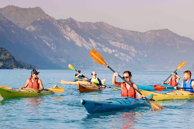 Kayak Tour of the Turquoise Lake Brienz - Why the small group matters
