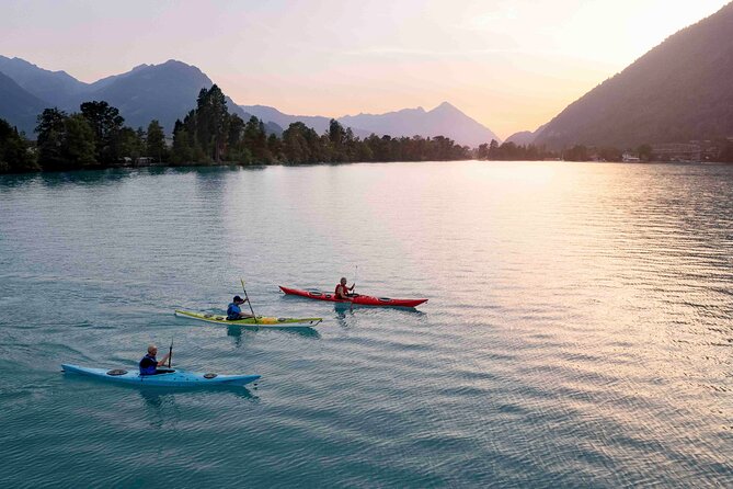 Kayak Tour of the Turquoise Lake Brienz - Guides, coaching, and the human side of the trip
