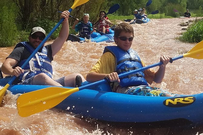 Kayak Tour on the Verde River - Class I and II rapids keep it lively