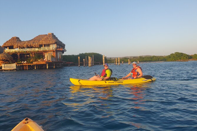 Kayak Tour to Seaglass Island - Arriving at the reef and searching for glass