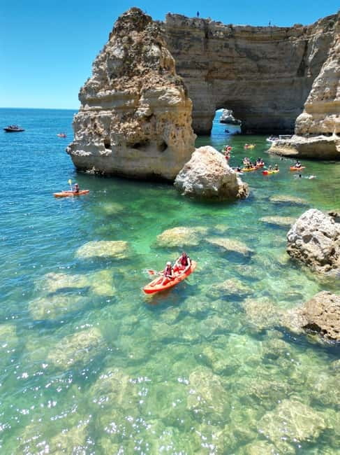 Kayak Tour Unexplored Caves + Benagil Cave - Starting at the farm and private beach
