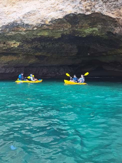 Kayak Tour Unexplored Caves + Benagil Cave - Who should book this kayak tour