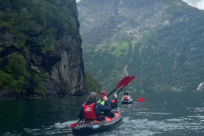 Kayak Tour with Waterfall Views in Geiranger - Seeing the Seven Sisters Waterfall From the Fjord