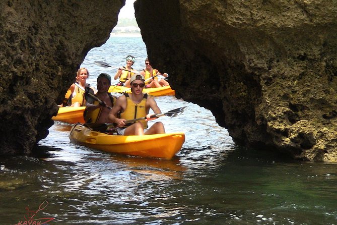 Kayak Trip in Lagos - Entering the sea caves and rocky arches