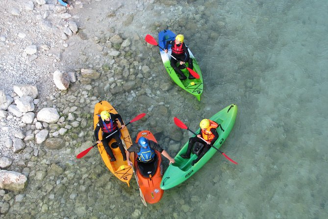 Kayak Trip On Soca River - About 1.5 hours on easier whitewater