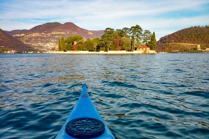 Kayak Trip to Monte Isola, on Iseo lake - Open water brings the Alpine view