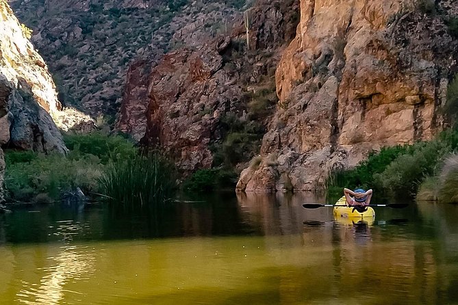 Kayaking 2 Hr Canyon & Cliffside on Saguaro Lake - Canyon walls, cliffside views, and open water