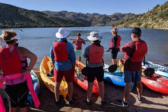 Kayaking 2 Hr Canyon & Cliffside on Saguaro Lake - Wildlife and the changing mood of the water