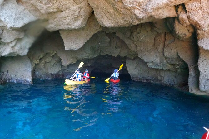 Kayaking Adventure Route with Snorkeling in Mogan Caves - Snorkeling beside the cliffs and reefs