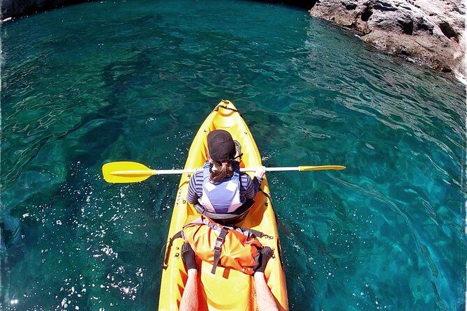 Kayaking Adventure Route with Snorkeling in Mogan Caves - The beach break and the second half of the route